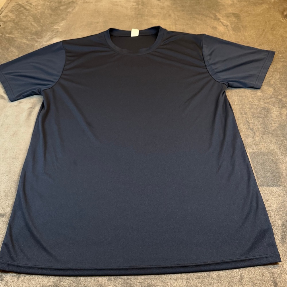 EG-PRO Performance Gear‎ T-Shirt Mens X-Large Navy Blue Moisture Wicking Active